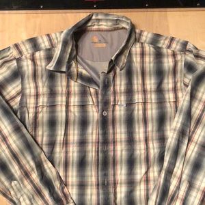 Carhartt button down shirt